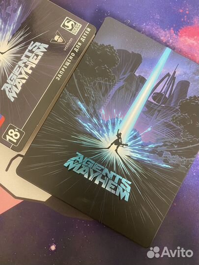 Agents of Mayhem Stelbook для ps4