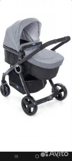 Коляска 2в1 бу в хорошем состоянии