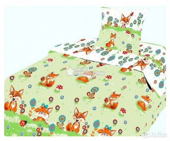 Комплект постельного белья в детскую кроватку