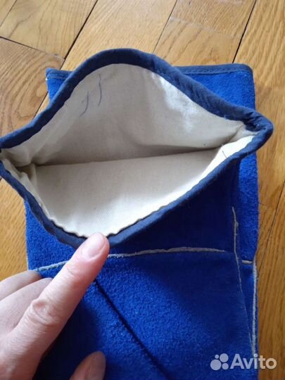 Перчатки новые рабочие натур замша