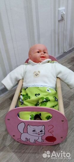 Кровать игрушечная