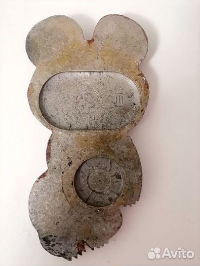 Олимпийский мишка 1980 панно