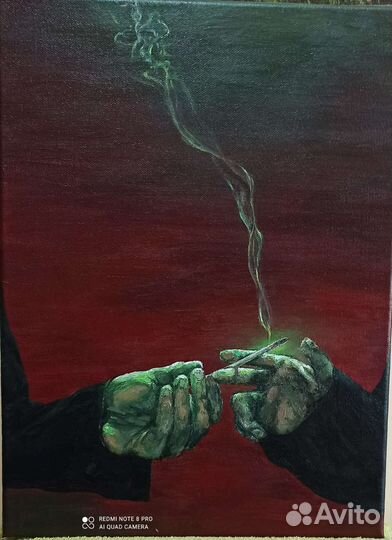 Картина маслом на холсте