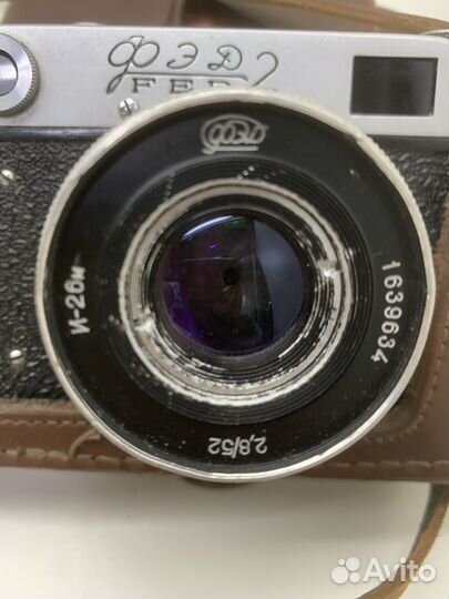 Плёночный фотоаппарат фэд 2