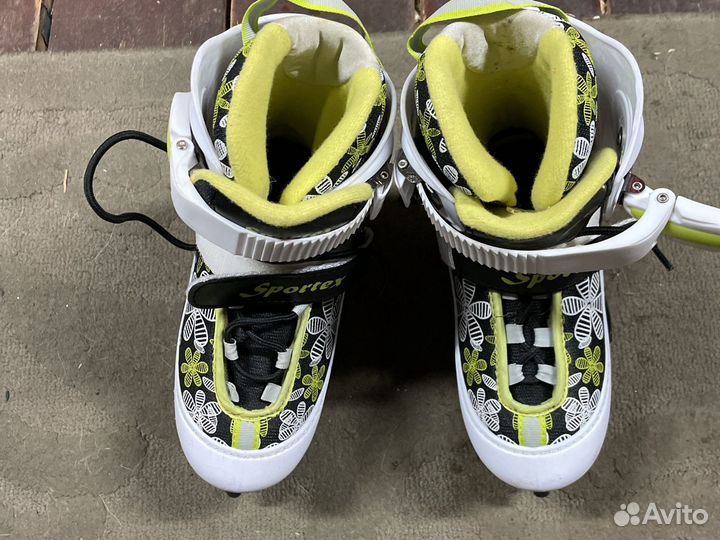 Коньки детские раздвижные