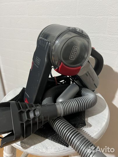 Автомобильный пылесос black decker