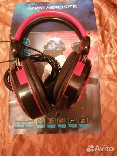 Наушники игровые проводные Game Headset