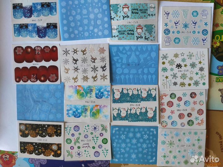 Наклейки для ногтей
