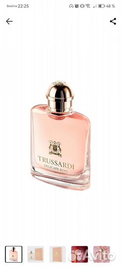 Туалетная вода женская trussardi