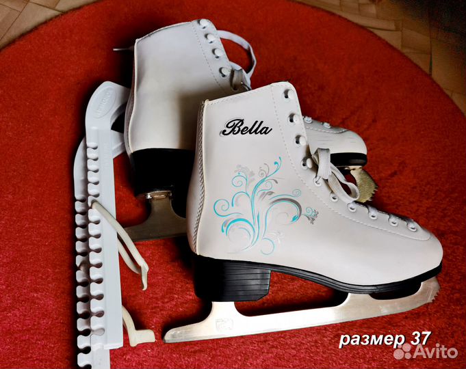 Коньки фигурные Nordway Bella размер 37 искуственн