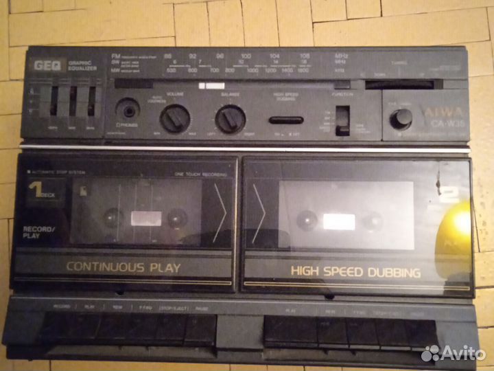 Кассетная дека aiwa са W35