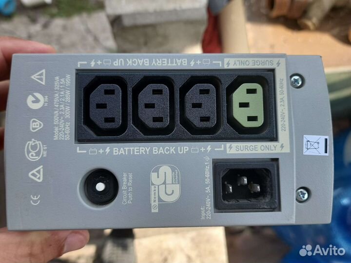 Ибп источник бесперебойного питания APC