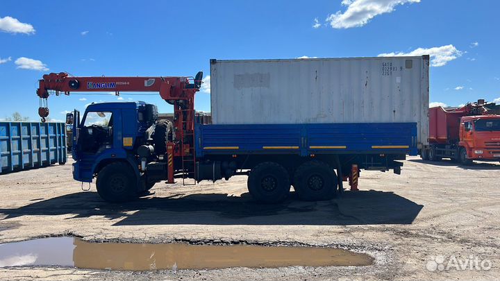 КАМАЗ 43118 с КМУ, 2017