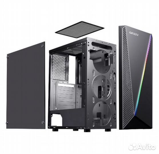 Игровой корпус для компьютера Ginzzu SL150