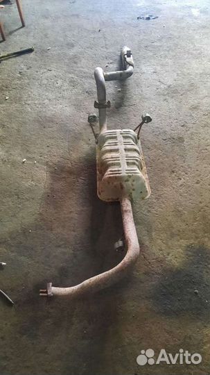 Глушитель основной киа соренто 1 2002-2009г дизель