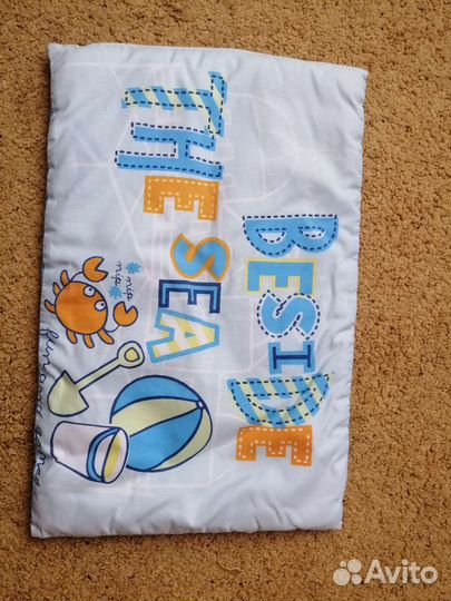 Комплект в детскую кроватку с балдахином