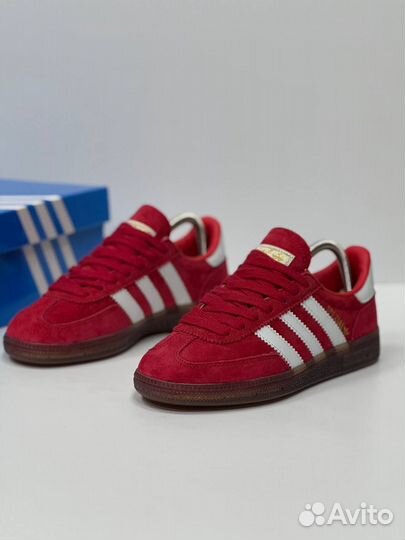 Кроссовки Adidas Spezial красные 3