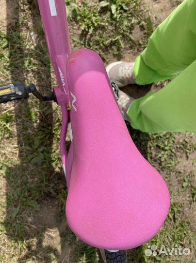 Велосипед для девочки, колеса 18