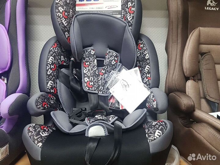 Автокресло Siger Алфавит