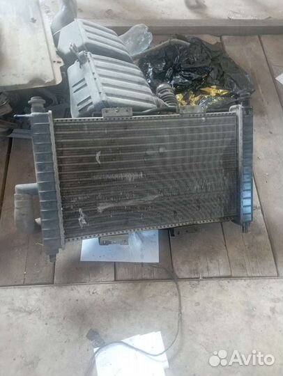 Радиатор охлаждения Дэу Матиз Daewoo Matiz