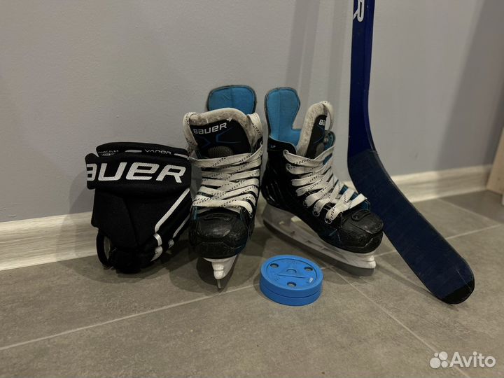 Коньки хоккейные bauer X-LP YTH S21