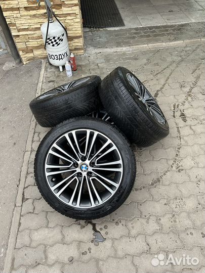 Оригинальные диски BMW g30 634 с датчиками