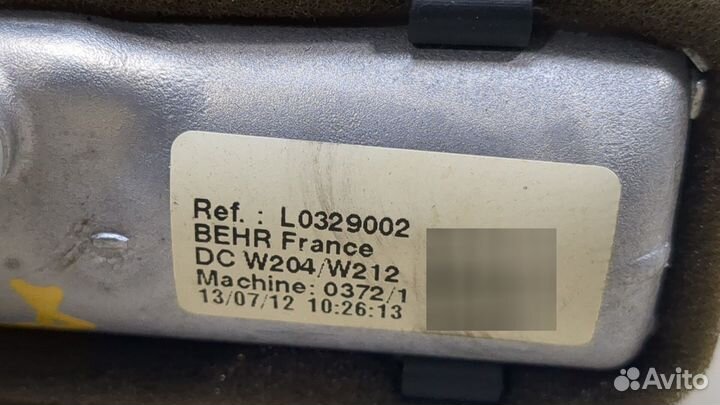 Радиатор отопителя Mercedes CLS C218, 2013