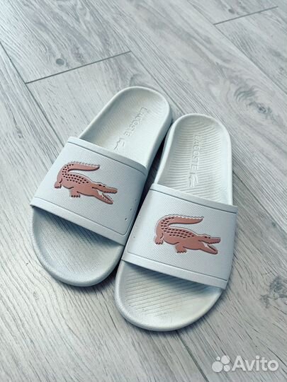 Шлепанцы Lacoste 38 оригинальные