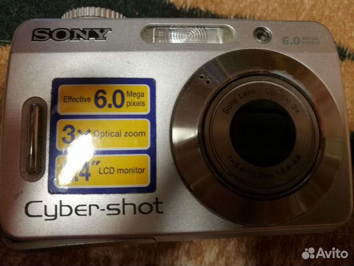 Компактный фотоаппарат sony