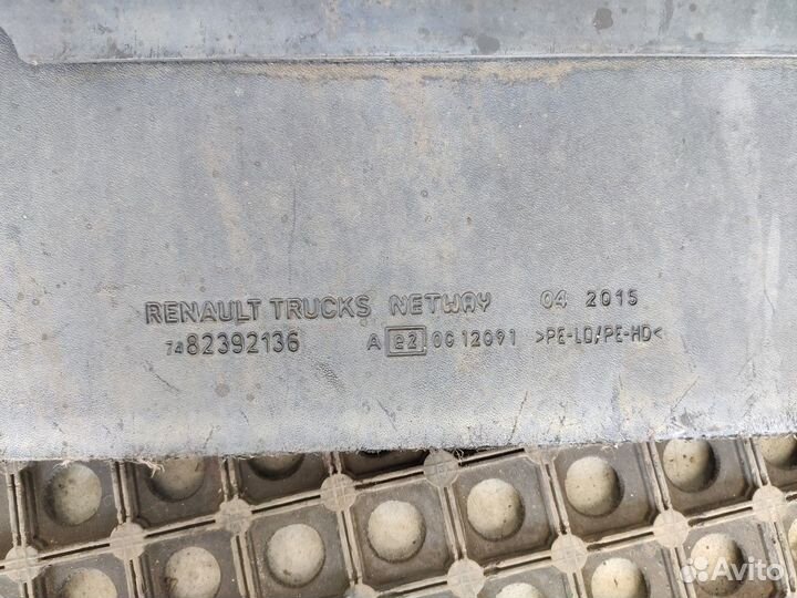 Крыло переднее левое задняя часть Renault T