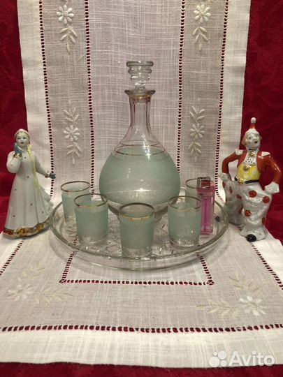 Штофы и графины СССР