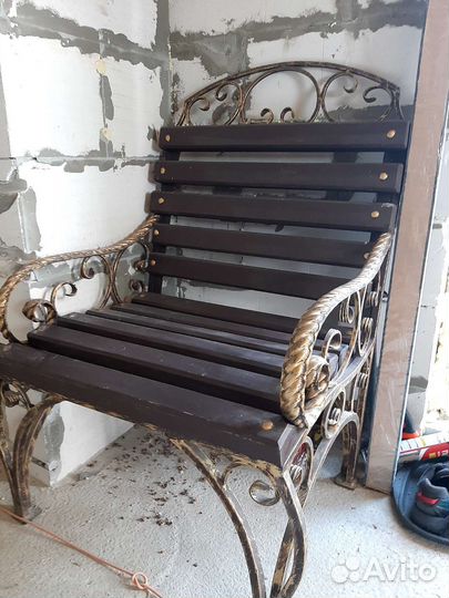Кресло кованое