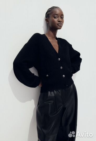 Кардиган вязаный с пуговицами