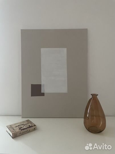 Интерьерная картина большая абстракция