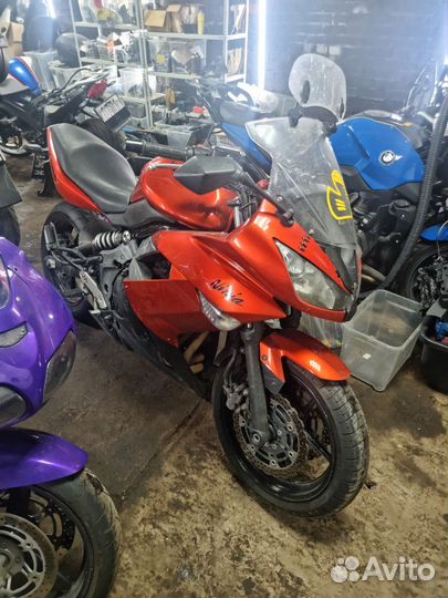 Kawasaki er6 разбор на запчасти новое поступление