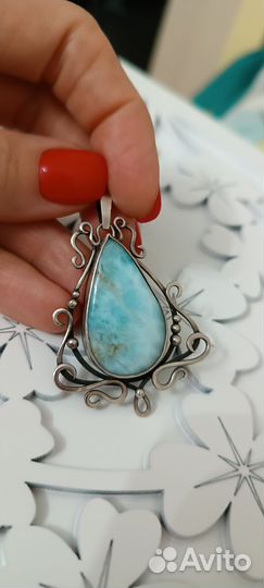 Кулон с ларимаром