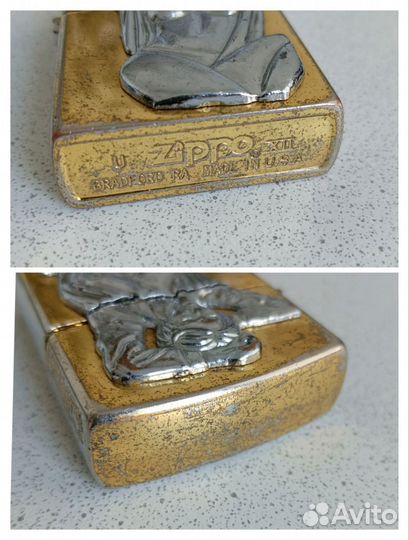 Зажигалка zippo бензиновая в чехле