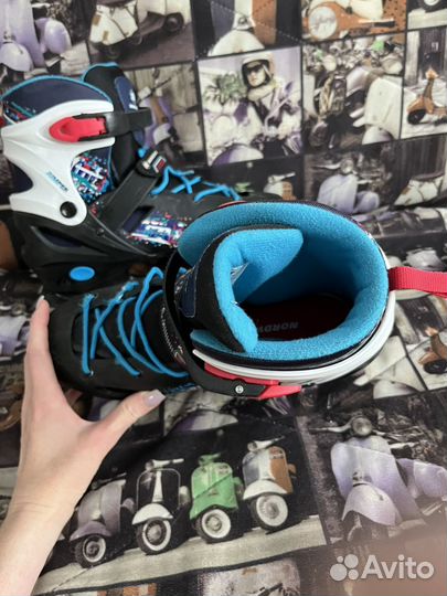 Коньки раздвижные 35 38