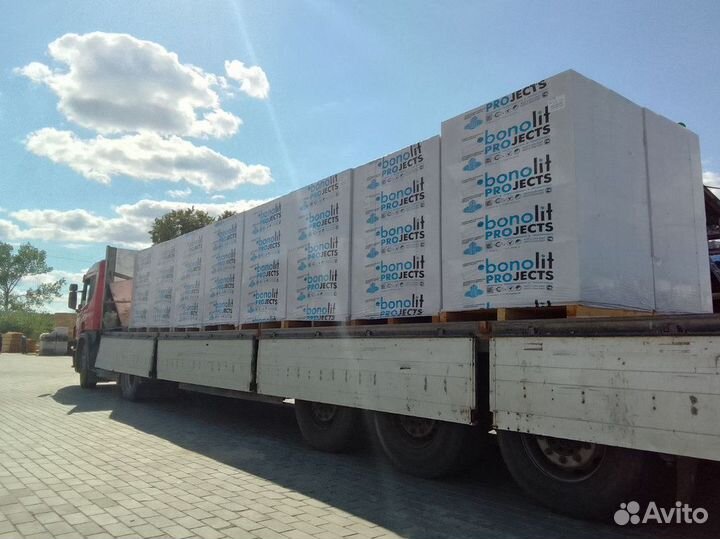 Газобетон Бонолит с Доставкой GZB-2992