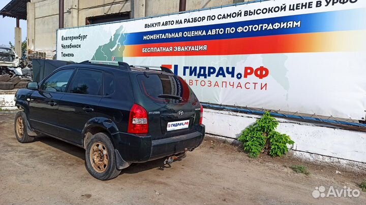 Стекло двери задней правой Hyundai Tucson (JM) 834