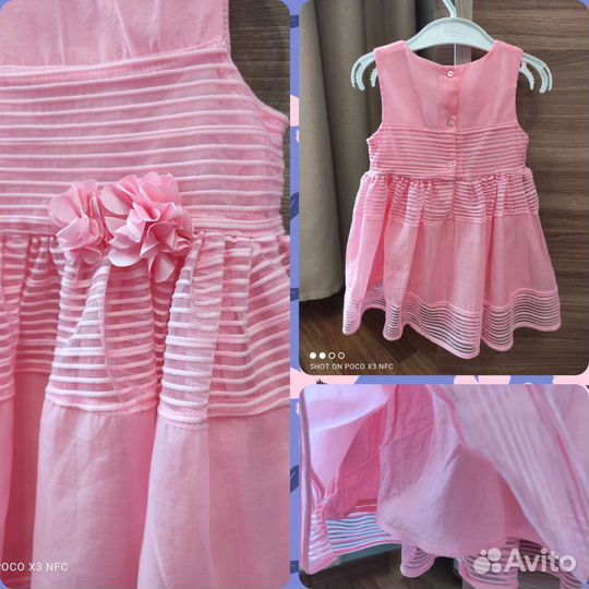 Платья для девочки 80-86