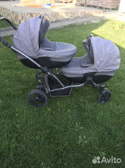 Коляска для двойни bebetto 42