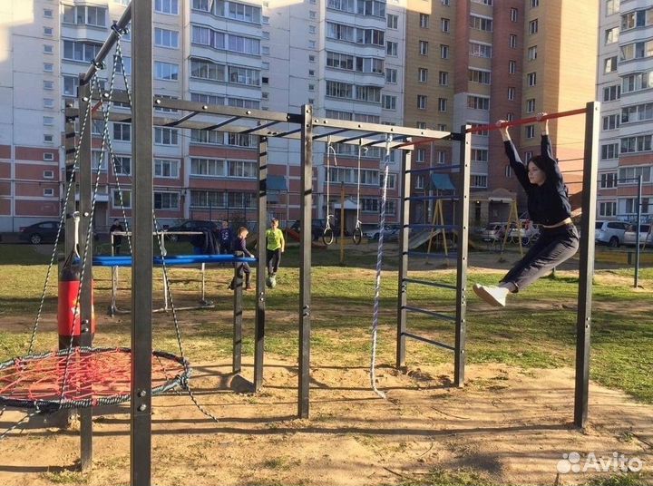 Уличный тренажер для детей и взрослых