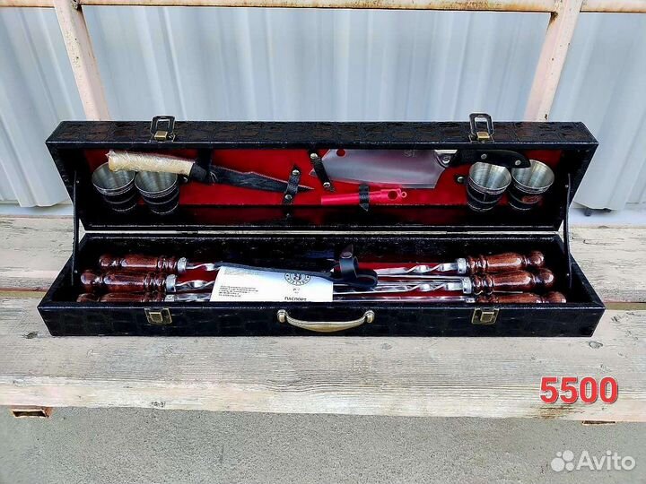 Шашлычный набор. Набор для барбекю