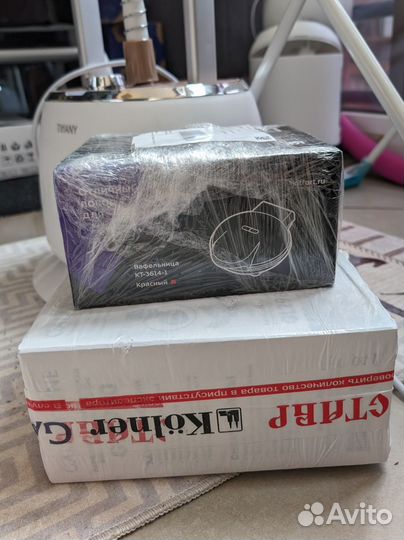 Вафельница новая