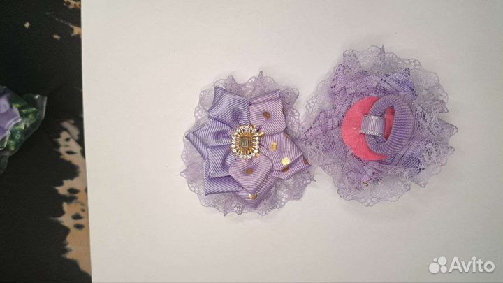 Резинки для волос ручной работы