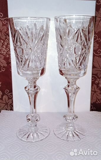 Рюмки,фужеры, бокалы. Хрусталь Дятьково, гхз