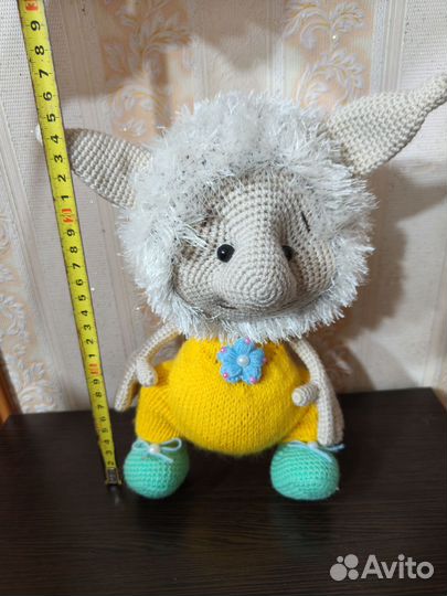Вязаная игрушка ручной работы