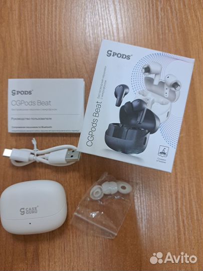 Наушники беспроводные bluetooth с микрофоном CGPod