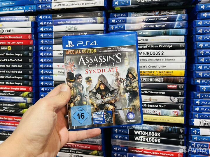 Assassins creed syndicate ps4 диск